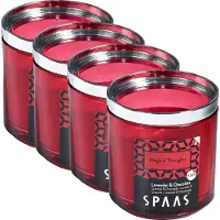 Spaas Geurkaars in Glas - Magical Thoughts - circa 30u - 4 kaarsen