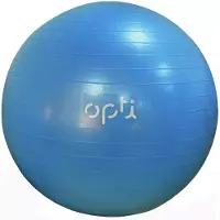 OPTI Gym Ball fitnessbal-swiss bal 75cm blauw met pomp