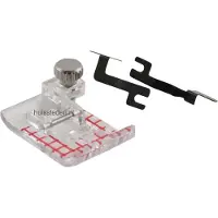 Janome 9mm 1/4 quiltvoet transparant SET