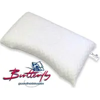 Mahoton - Butterfly kussen - 100% Natuurrubber - SOFT - (hoogte 12 cm) - Latex