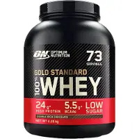 Optimum Nutrition 100 % Whey Gold Standard, Dubbel Chocolade riche 2260 g Poeder