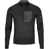 Cube ATX Longsleeve Jersey met doorlopende rits Heren, zwart S 2022 Racefiets jassen