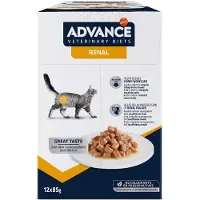 Affinity Advance Veterinary Diets Voordeelpak: 24x 85g Advance Veterinary Diets Feline Renal natvoer voor katten