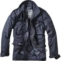 Brandit Heren - Mannen - Dikke & Stevige Kwaliteit - Menswear - Populair - Urban - Modern - Outdoor - Streetwear - Casual - Robuust - Jacket - Jas - Winterjas navy