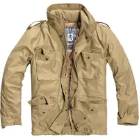 Brandit Heren - Mannen - Dikke & Stevige Kwaliteit - Menswear - Populair - Urban - Modern - Outdoor - Streetwear - Casual - Robuust - Jacket - Jas - Winterjas camel