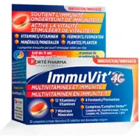 Forte pharma Immuvit 4G +25% Gratis 60 St Gecomprimeerde tabletten