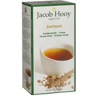 Jacob Hooy 3x Zoethout Theezakjes 20 Stuks