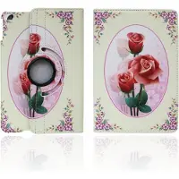 Rico Vitello Hoesje Geschikt voor De 360° Draaibare Bookcase voor iPad Pro 10.5 inch (2019)/Air 3 (2019) Flip Stand print Tablethoes