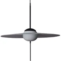 DCW éditions Hanglampe , Grijs, Woonkamer, Aluminium