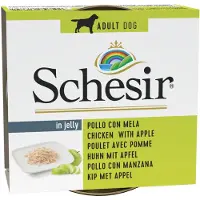 Schesir 10x Hondenvoer Kip - Appel 150 Gr