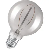 Osram LED lamp E27 | Globe G95 | Vintage 1906 | Filament | Smoke | 1800K | 3.4W (10W)