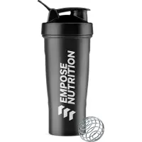 Empose Nutrition Shake Beker - 600 ml - Zwart
