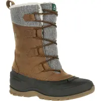 Kamik Snowboots 'Snowgem' bruin / grijs gemêleerd / zwart