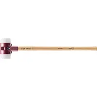 HALDER Voorhamer | hoofd-d. 125 mm lengte 1040 mm | middelhard superplastic wit | hickory | 1 stuk - 3007.125 3007.125