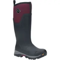 Muck Boots Arctic Ice Hoge Rubber Zwarte/Bordeaux Wellington Boots