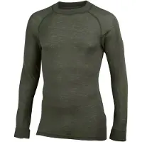 Thermowave Merino Warm thermoshirt lange mouw - Heren - Greenish Brown - maat L