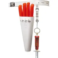 F. Dick Gordel met messenkoker, Keuken gadgets, Wit