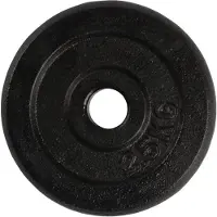VirtuFit Gietijzeren Halterschijf - Halter gewicht - 30 mm - 2,5 kg - Zwart