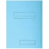 Exacompta dossiermap Super 210 | pak van 50 stuks | blauw