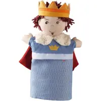 Haba handpop prins 27 cm blauw