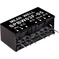 MEAN WELL SPBW03G-03 DC/DC-convertermodule 700 mA 3 W Aantal uitgangen: 1 x Inhoud 1 stuk(s)