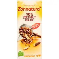 Zonnatura 3x Thee Zoethout Bio 20 Stuks