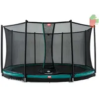 Berg Trampoline BERG InGround Favorit Grey 380 + Safety Net Comfort