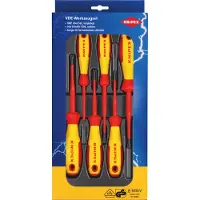 Knipex Schroevendraaierset VDE 6-delig Plus/minus