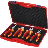 Knipex 00 20 15 Tangenset VDE 4-delig
