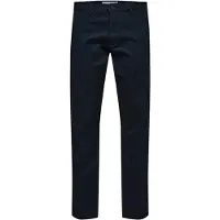 Selected Chino 'SLHNew Miles' donkerblauw