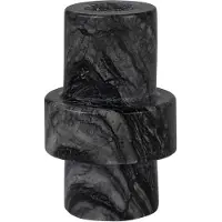 Mette Ditmer Kaarshouder Marble Large Black / Grey