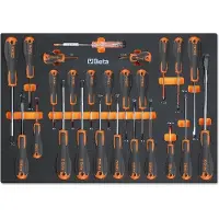 Beta MM210 Foam inlegbak met Easy schroevendraaiers voor sleuf | Phillips en Torx schroeven - 024580211 024580211