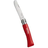 Opinel No. 07 Mon Premier Zakmes - RVS - Rood