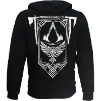 Assassin's creed - Gaming Vest met capuchon - Valhalla - Crest - L - voor Mannen - zwart - Maat L