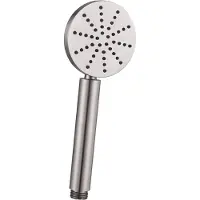 Ben Engraved handdouche rond Ø8,4cm RVS-look