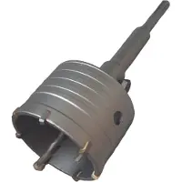 Horn SDS-PLUS dia Ø 80mm Industriële dozenboor - Kroonboor - Doosboor set - Boren - Gatenboor - Gatenzaag - Steenboren - diamantboor - M22 aansluiting