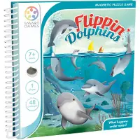 SmartGames Magnetic Travel Games - Flippin' Dolphins