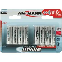 Ansmann Extreme Lithium Aa Mignon Lr-batterijen