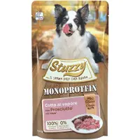 Stuzzy Grain Free Monoprotein met ham nat hondenvoer (150 g) 2 x (12 x 150 g)