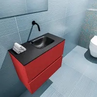 Mondiaz ada 60 cm toiletmeubel fire. Lex wastafel urban rechts zonder kraangat