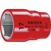 Knipex Dop voor ratel 1/2 " - 19 mm VDE - 98 47 19 - 984719