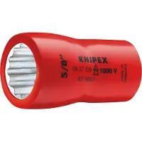 Knipex Dop voor ratel 3/8 " - 9/16 VDE" - 9837916