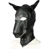 Fetish Collection Fetisj - Hondenmasker (zwart, S‑L)
