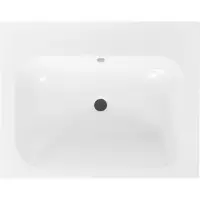 Best design Splash wastafel zonder kraangat 60cm