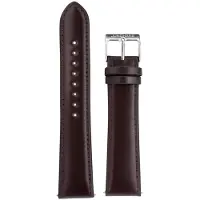 Junghans Meister Classic lederen horlogeband bruin - horlogebandjes heren - 20 mm