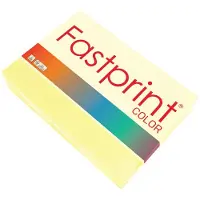 Fastprint Kopieerpapier Fastprint A4 120gr kanariegeel 250vel