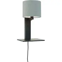 Good &Mojo Wandlamp andes bamboe /lichtgrijs 19x24x36cm