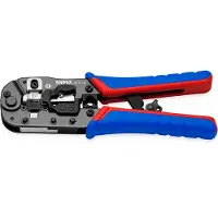 Knipex Crimpzange für RJ45-Westernstecker 97 51 13 Krimptang