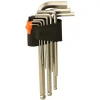 Hercules Inbussleutel set 9-delig medium