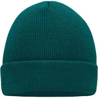 Myrtle beach 'Knitted Cap' Beanie Donkergroen